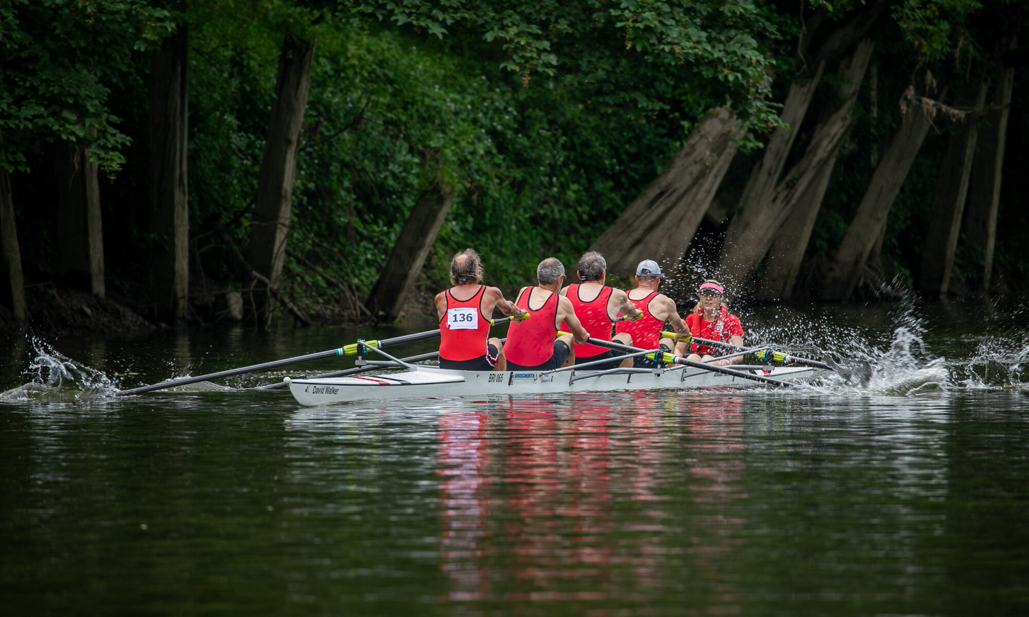 Bridgnorth Rowing Club Racing crew